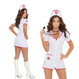 🆕❤️ Head Nurse 2 Piece Roleplay Costume